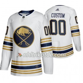 Buffalo Sabres Trikot Custom 50th Anniversary Adidas 2019-2020 Weiß Authentic - Herren